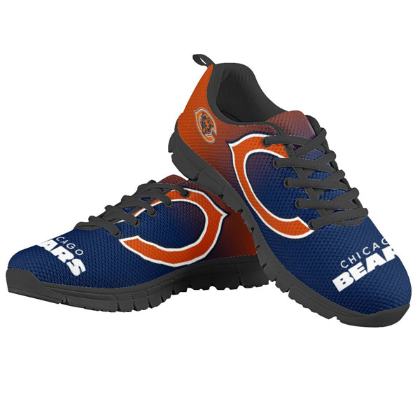 Men's Chicago Bears AQ Running Shoes 002 Men's Chicago Bears AQ Running Shoes 002